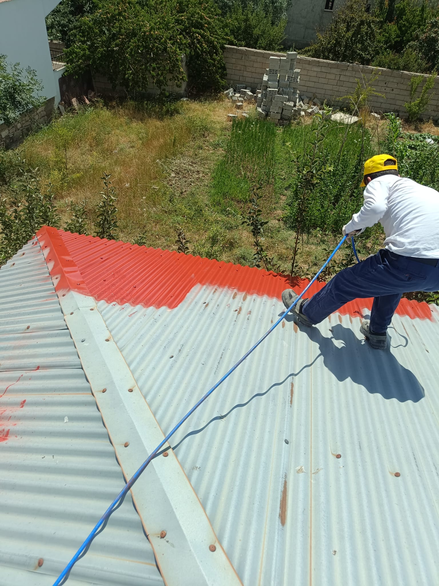 VAN ÇATI BOYAMA 05309571987